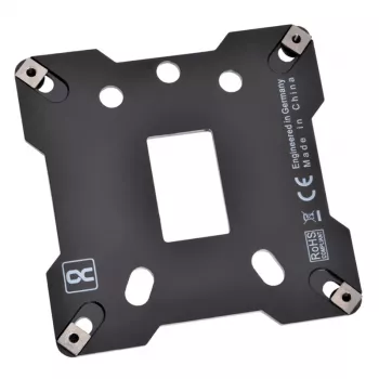 Backplate Alphacool 13071 Acero inoxidable Negro 90mm