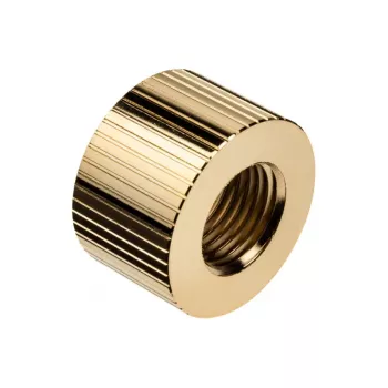 Racor EK Water Blocks latón oro 14mm altura 2,3cm diámetro