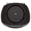 Microcadena de audio Aiwa BBTU-400BK, reproductor CD/MP3/FM-PLL/BT (Negro)