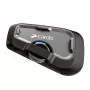 Intercomunicador para moto Cardo FRC4X003 — 4 canales, alcance 1200 m, tiempo de conversación 13 h, Negro