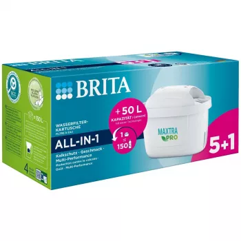 Filtro de agua de mesa BRITA Maxtra Pro cartucho filtrante pack 5+1
