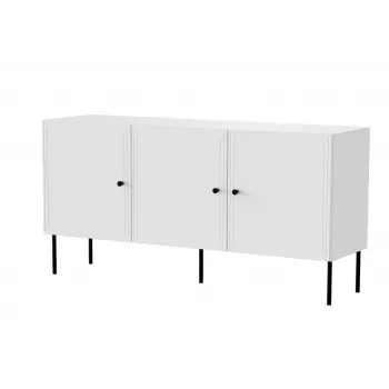 Cómoda 3D PALAZZO BIS 151x40x75 blanco mate