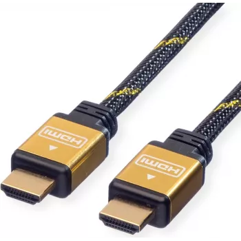 Cable HDMI High Speed con Ethernet ROLINE Gold 3,0m (11.04.5503)