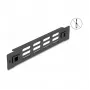 Tapa ciega ventilada DeLOCK embellecedor para rack de red de 10 pulgadas 1U negro
