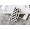 iKins Pyramid funda para iPhone XS/X, blanca, K1623H
