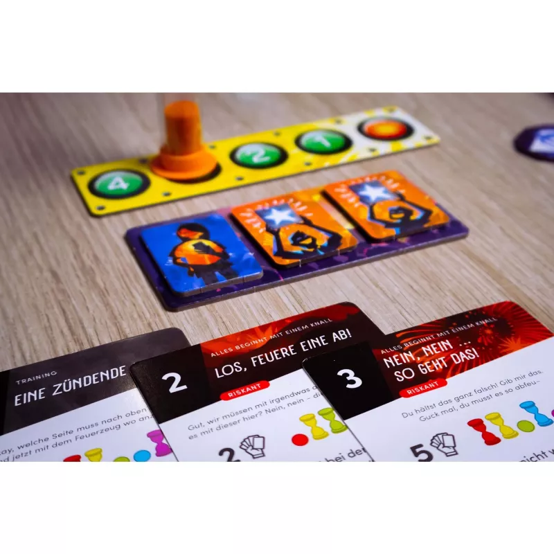 SkyRockets - Festival de los Colores, juego de mesa