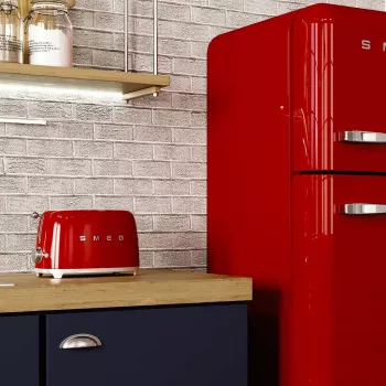 Smeg Tostadora 50's Style TSF01RDEU Rojo