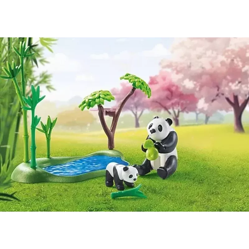 My Life 71762 jardín asiático con panda