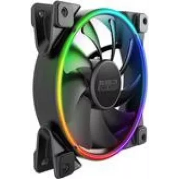 Ventilador de carcasa PCCOOLER CORONA-FRGB de 120 mm, 1000–2000 rpm, RGB direccionable