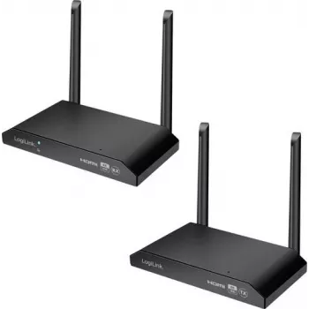 LogiLink HDW0103 - kit KVM inalámbrico, HDMI, USB, 150 m (HDW0103)