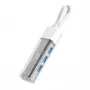 Hub USB 3.2 Gen 1 portátil ROLINE, 4 puertos, cable de conexión Type-A+C