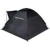 Tienda de campaña piramidal High Peak Beaver 3 3 personas estructura rígida impermeable 150 cm