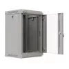 Lanberg WF11-3309-10S armario rack 9U rack de montaje en pared gris