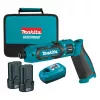 Atornillador de impacto Makita TD022DSE 1/4 pulgadas 2450 rpm 25 N⋅m Negro, Azul