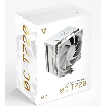 MODECOM Volcano 0C T720 disipador de CPU por aire 12 cm blanco