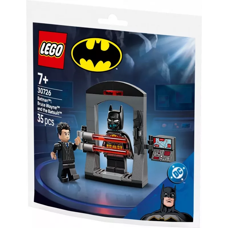 Bricks Super Heroes 30726 Batman: Bruce Wayne y el Batsuit