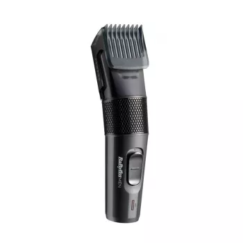 Cortapelos BABYLISS E786E, inalámbrico recargable, 13 ajustes de longitud, 0,5–24 mm, cuchilla de acero inoxidable, negro