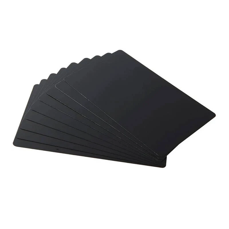 Set de tarjetas de visita LaserPecker LP100BC — tarjetas de aluminio, 100 uds.