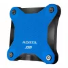 SSD externo ADATA SD620 512 GB, USB 3.2 Gen 2 Micro-USB B, azul, carcasa de silicona, resistente a golpes