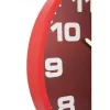 NeXtime Reloj 3053ro Dash Red, Ø35 cm, pared, rojo/plateado
