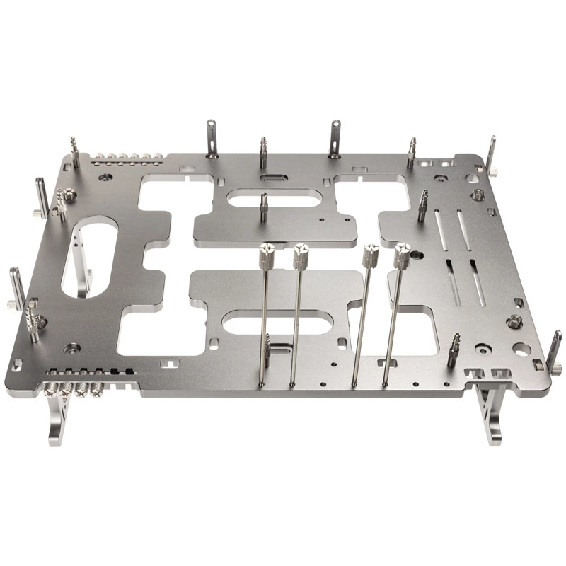Carcasa benchtable Streacom BC1 V2 – chasis abierto de prueba/bench, titanio