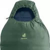 Deuter Orbit 0C/32F saco de dormir sintético, 185 cm, Ivy/Ink