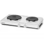 Placa de cocina cerrada Rommelsbacher THS 2590, 2 zonas, mando giratorio