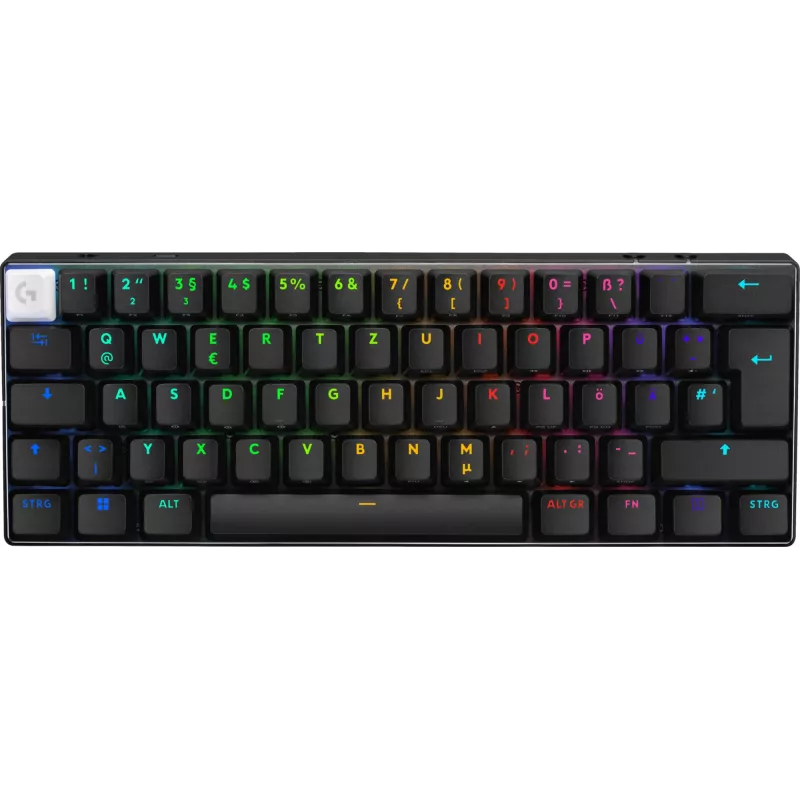 Logitech G PRO X 60 teclado gaming USB RF Wireless Bluetooth QWERTZ alemán negro