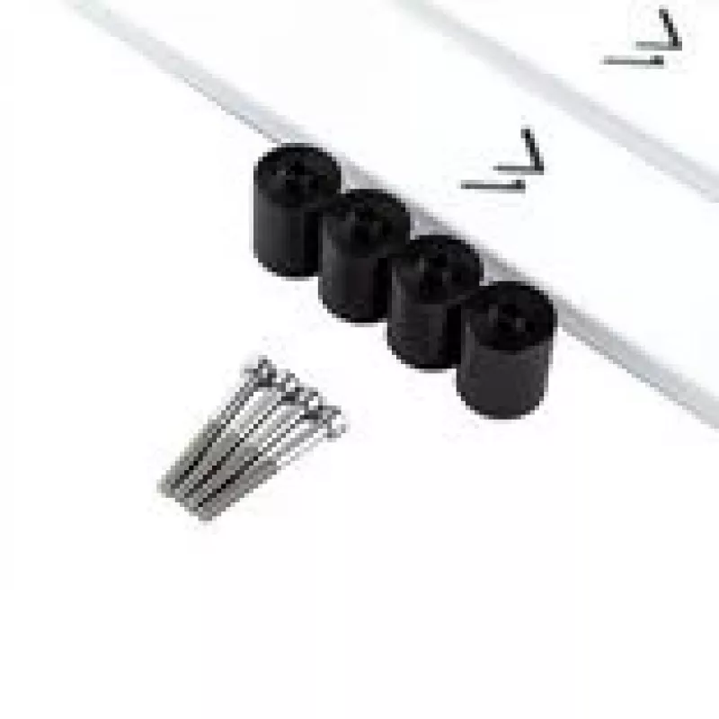 Soporte de pared para radiador Watercool MO-RA IV 600 600 mm, blanco