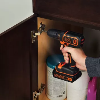 Black & Decker BDCDC18K-QW taladro negro, O