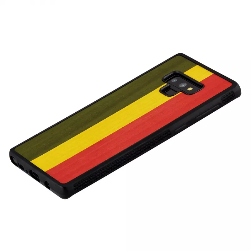 Funda para smartphone Man and Wood para Samsung Galaxy Note 9 — Reggae negro funda protectora