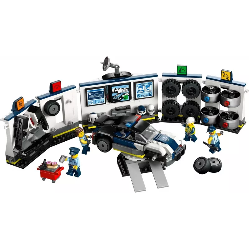 LEGO CITY 60457 Garaje de coche de policía personalizado