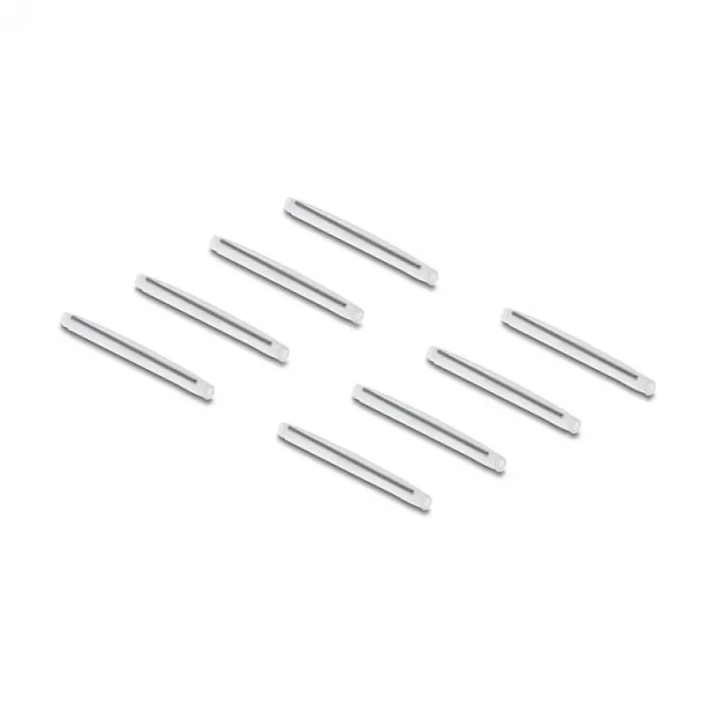 Delock 88098 Caja de conexión de fibra óptica para carril DIN con soporte de empalmes, 4x LC Duplex