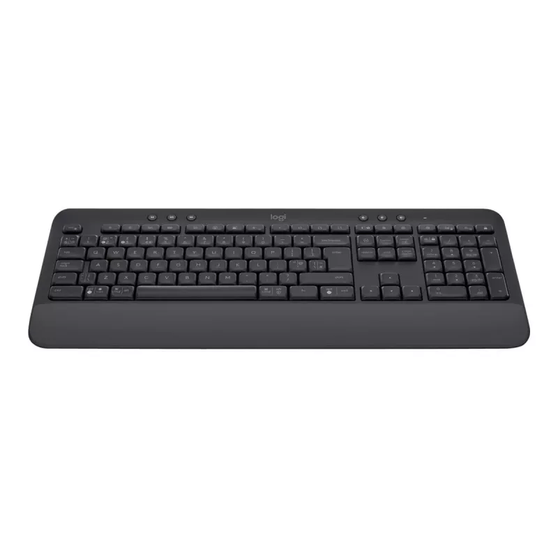 Logitech Signature K650 Teclado inalámbrico, Bluetooth 5.1, QWERTZ, suizo (CH), grafito (920-010912)