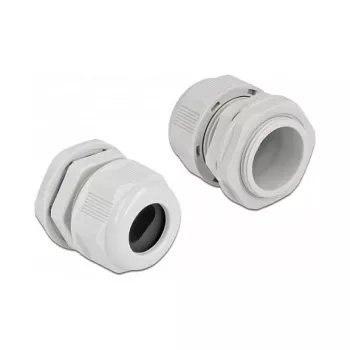 Prensaestopas DeLOCK 60388 gris plástico 2 uds.