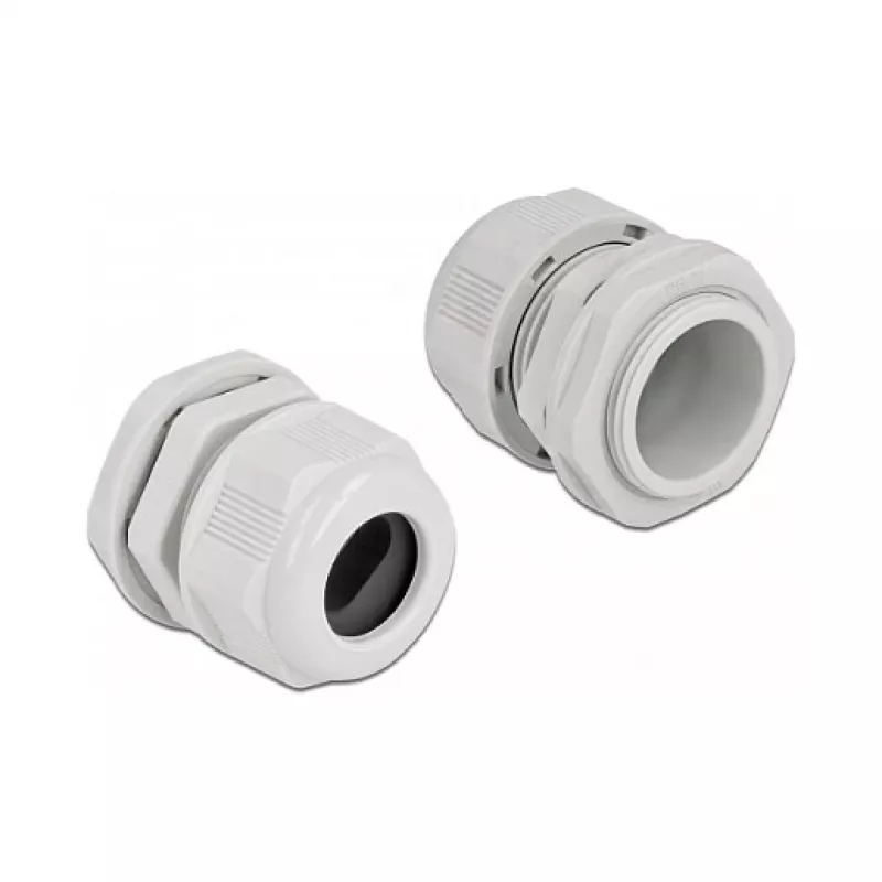 Prensaestopas DeLOCK 60388 gris plástico 2 uds.