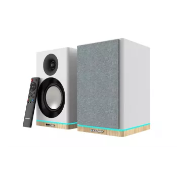 Altavoz portátil Blaupunkt BS60WH LED, blanco