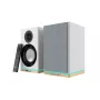 Blaupunkt BS60WH LED altavoces de estantería, Bluetooth, HDMI ARC, blancos