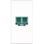 Conector de fibra óptica Kindermann Konnect flex 45 click LWL LC dúplex