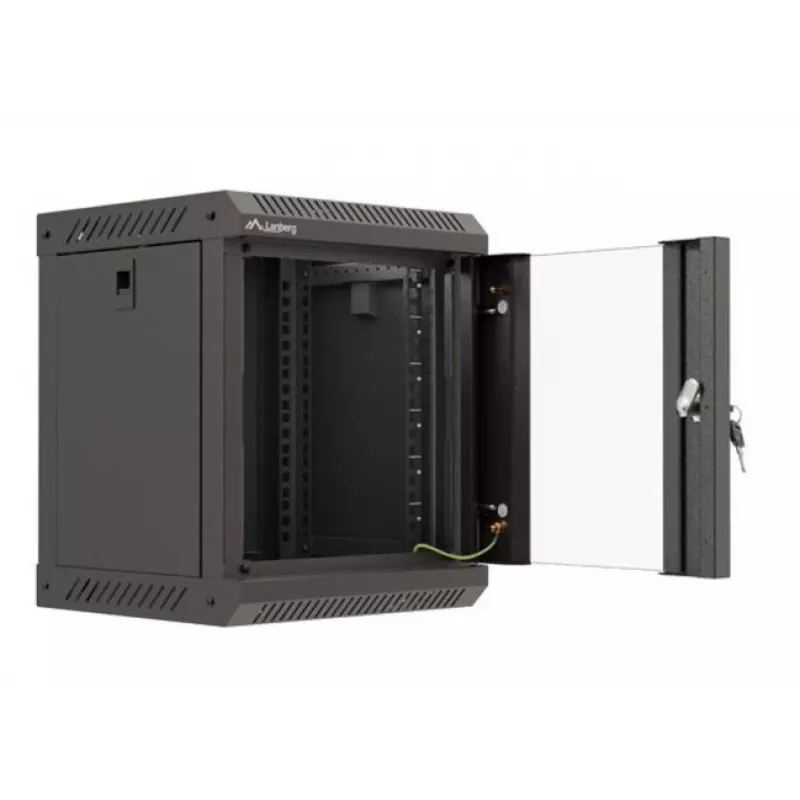 Rack de montaje en pared Lanberg WF11-3306-10B 6U negro capacidad 30 kg