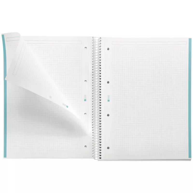 Cuaderno College MIQUELRIUS Emotions 1 cuadriculado DIN A4 con margen interior (A460434)