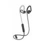 Poly BackBeat Fit 350 - Auriculares - gancho de oreja - in-ear - deportivos - Gris - Blanco - Binaural - Resistentes al sudor