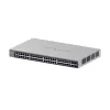 Switch Gigabit Ethernet gestionado Netgear GS752TX, 48x RJ-45 10/100/1000, soporte 10G, rack 1U, gris