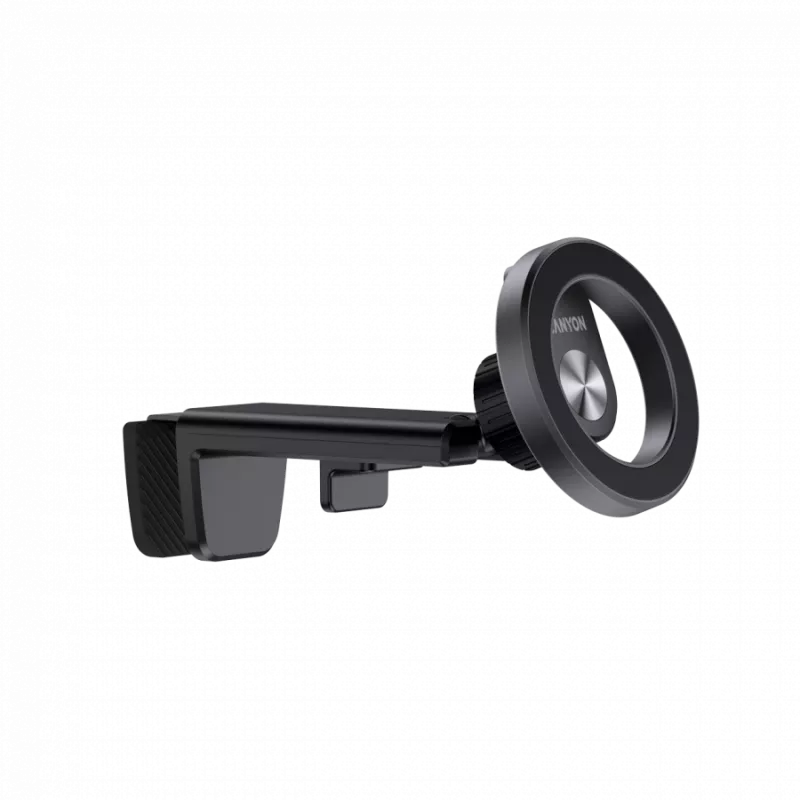 Soporte magnético de viaje CANYON OnGrip 11 — soporte magnético con clip, negro, soporte compacto de viaje para móvil