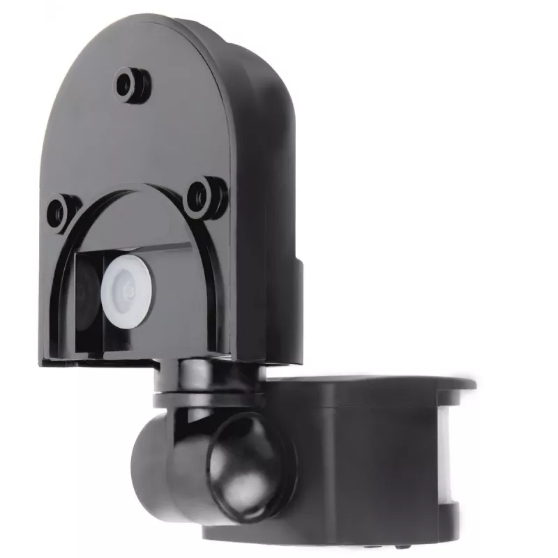 Sensor de movimiento y crepuscular de pared 180° Maclean MCE25 GR, máx. 1200W, gris