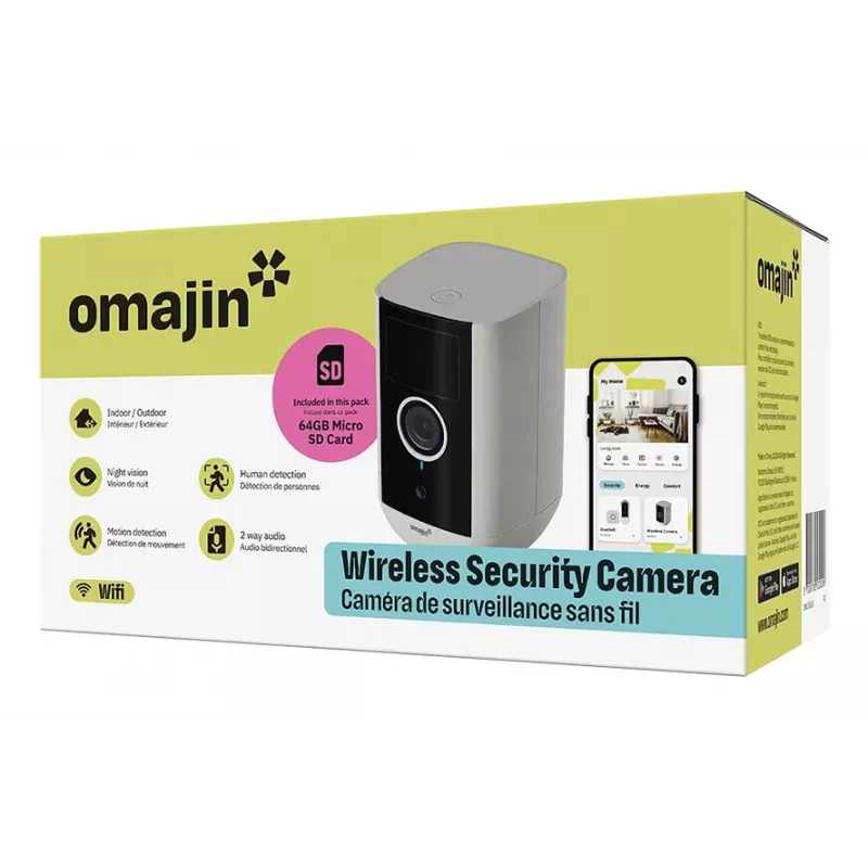 Cámara de seguridad IP omajin by Netatmo OWC-01-EU Wi-Fi 4
