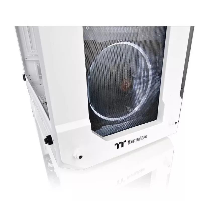 Caja View 71 Riing Tempered Glass E-ATX Full Tower - Snow Edition