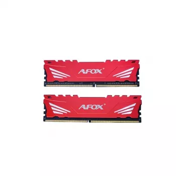 RAM de sobremesa AFOX GAMING DDR4 2×16GB 32GB 3200MHz CL16 1,35V XMP2 rojo