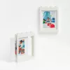 LEGO Marco de fotos PICTURE FRAME, (An)191 x (Al)268 mm, blanco de plástico ABS, con 4 tacos, apilable, compatible con - 1 unidad