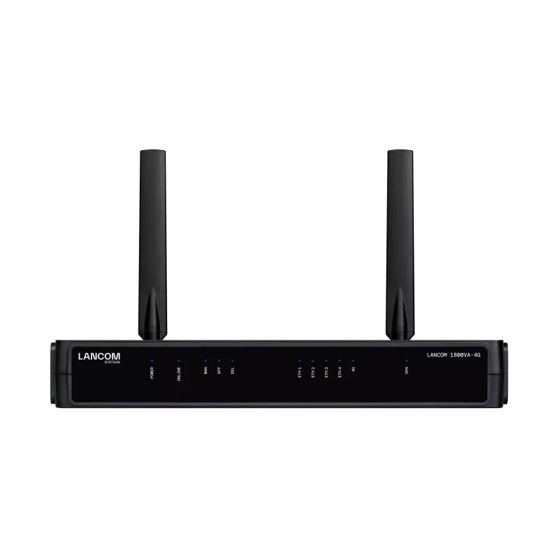Lancom 1800VA-4G - Router - Módem DSL Switch de 4 puertos